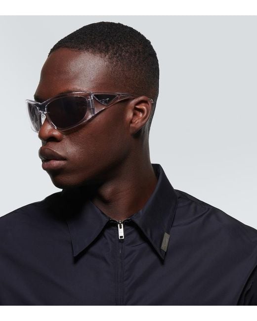 Gafas De Sol Cuadradas Giv Cut Givenchy de hombre de color Gray