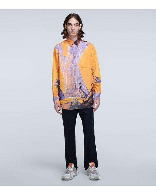 Valentino Pink City Shirt for men