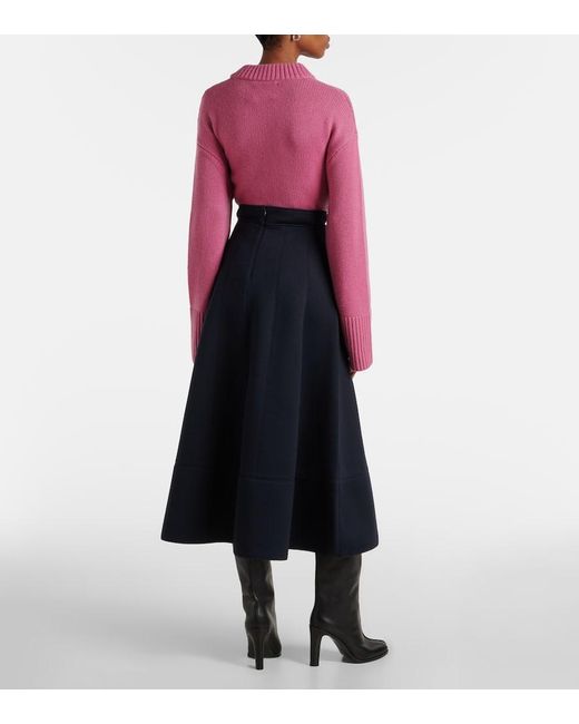 Gonna Midi Flirt di Max Mara in Blue