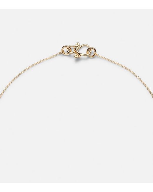 Sophie Bille Brahe White Sky Simple 18Kt Necklace With Diamond
