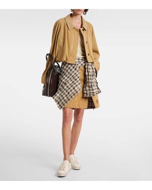 Golden Goose Deluxe Brand White Hi Star Suede Sneakers