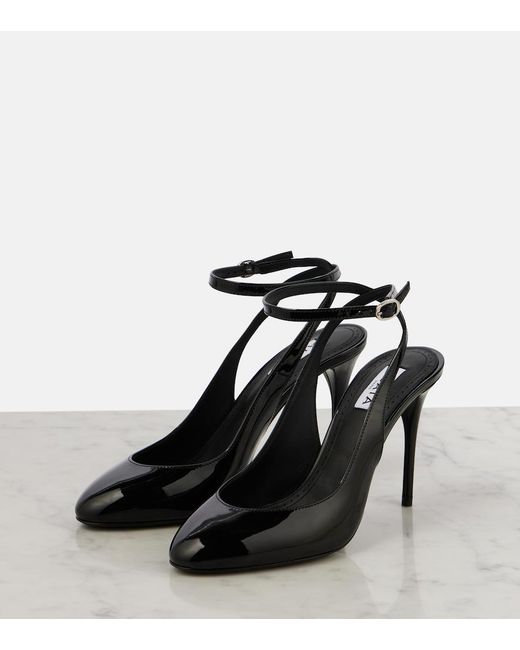 Alaïa Black Alaã¯A Rounded Toe Sling Back
