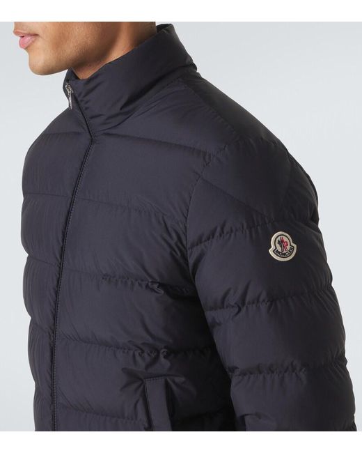 Moncler Blue Baudinet Down Jacket for men
