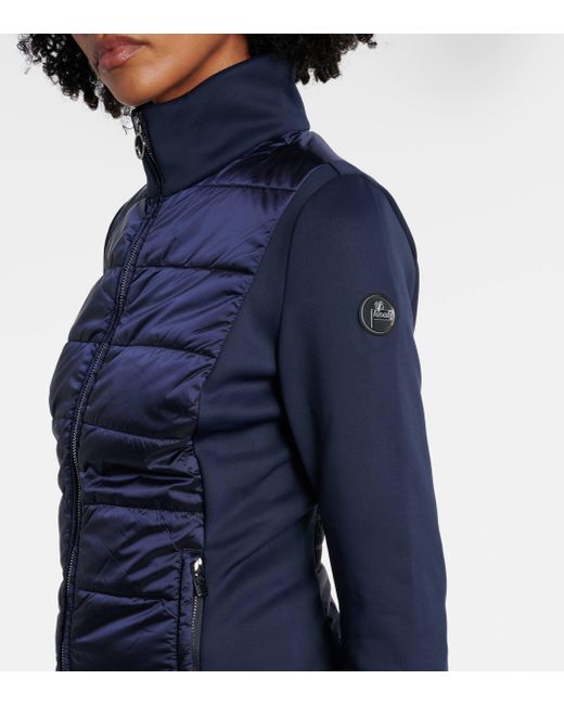 Fusalp Blue Linn Satin Twill Ski Jacket