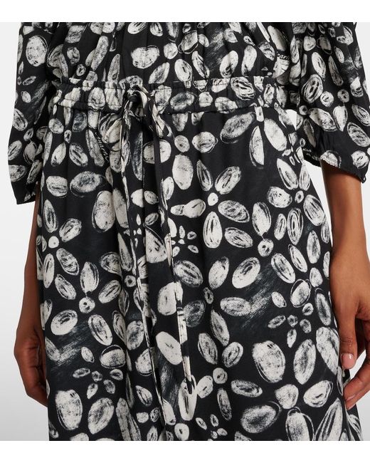 Marni White Printed Wide-Leg Pants