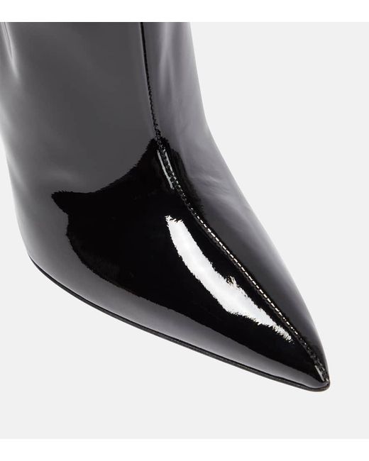 Paris Texas Black Ankle Boots Lidia aus Lackleder