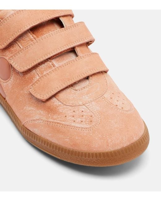 Isabel Marant Brown Beth Suede Sneakers
