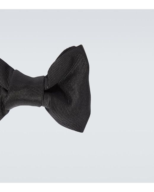 Tom Ford Black Silk Bow Tie for men