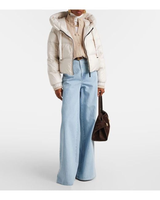 Chaqueta De Plumas The Cube Seif Max Mara de color Natural