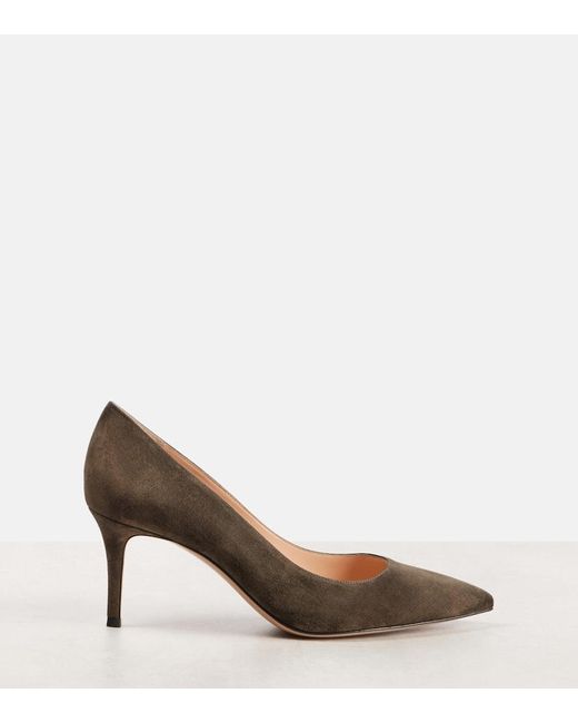 Escarpins Gianvito 70 En Daim Gianvito Rossi en coloris Brown