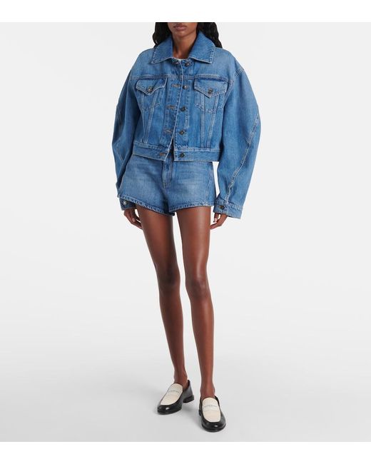 Givenchy Blue Cocoon Denim Jacket