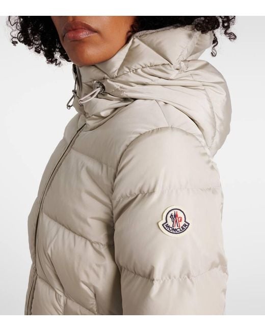 Moncler Natural Avoce Hooded Down Jacket