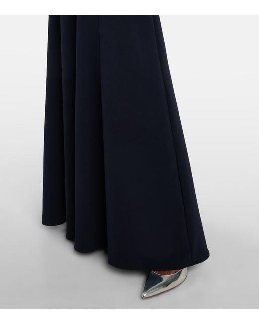 Marmar Halim Blue Embellished Gown
