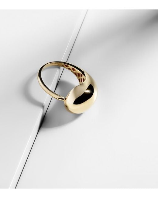 Mateo White Water Droplet 14Kt Ring