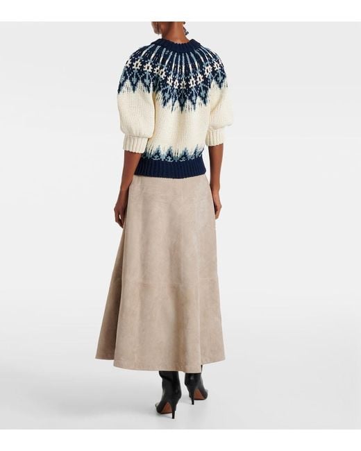 Jersey De Algodon Altuzarra de color Blue