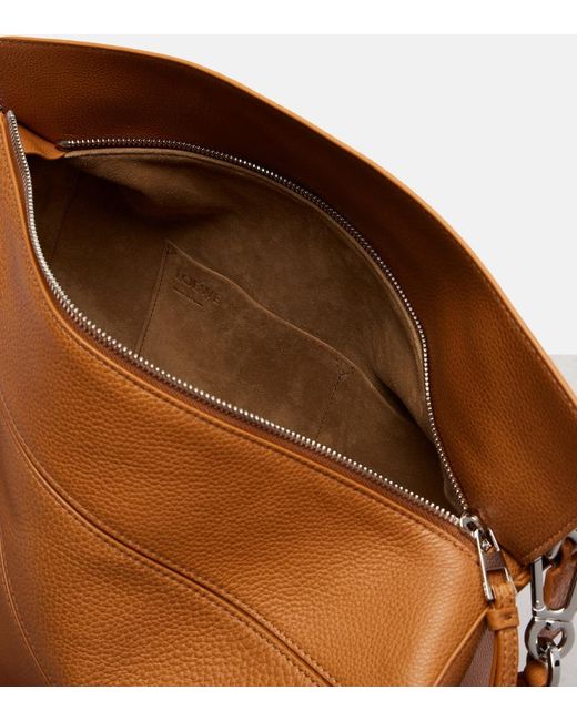 Borsa Puzzle Large di Loewe in Brown