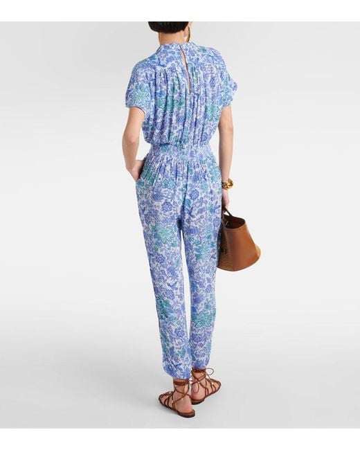 Mono Estampado Poupette de color Blue