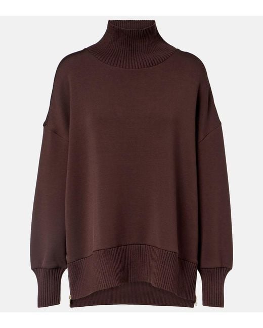 Pull Barker A Col Roule Varley en coloris Brown