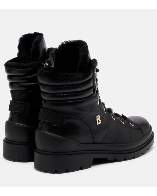 Stivali Stringati St Moritz di Bogner in Black