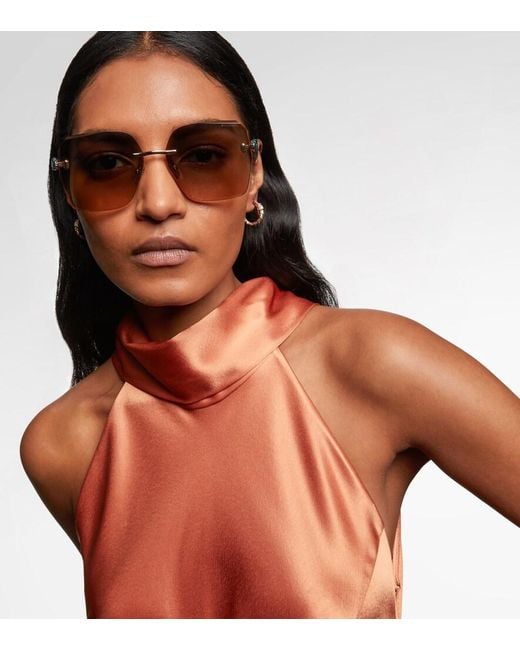 BVLGARI Multicolor Serpenti Forever Square Sunglasses