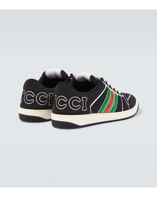 Sneakers con logo di Gucci in Black da Uomo