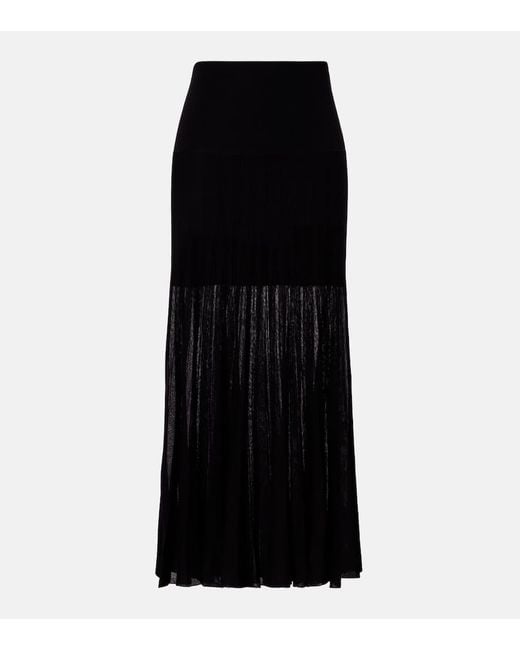 Isabel Marant Black Rock Ezra Aus Crepe