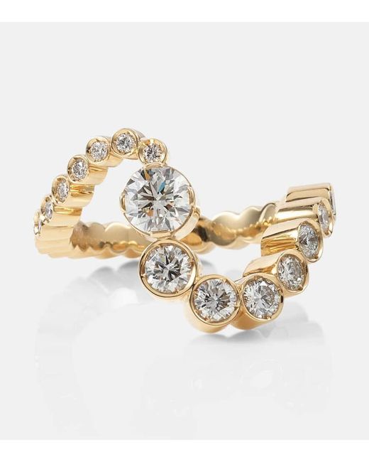 Bague Grand Ensemble Ocean En Or 18 Ct Et Diamants Sophie Bille Brahe en coloris Metallic