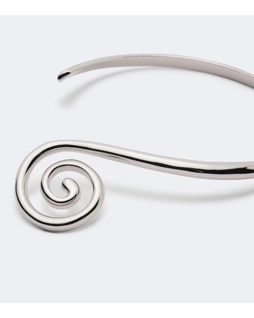 DEHANCHE White Koru Sterling Choker