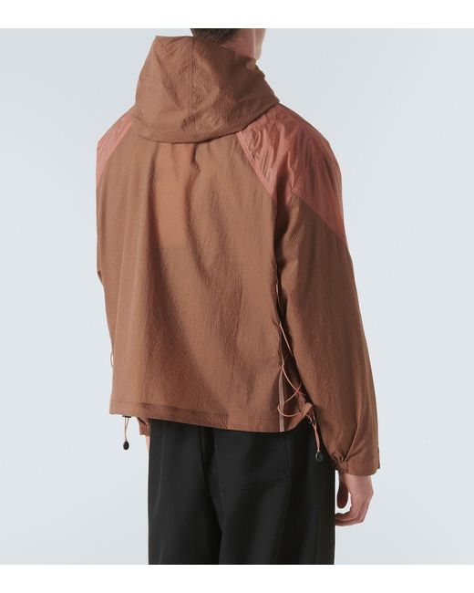 Our Legacy Brown Retrospec Paneled Technical Jacket for men