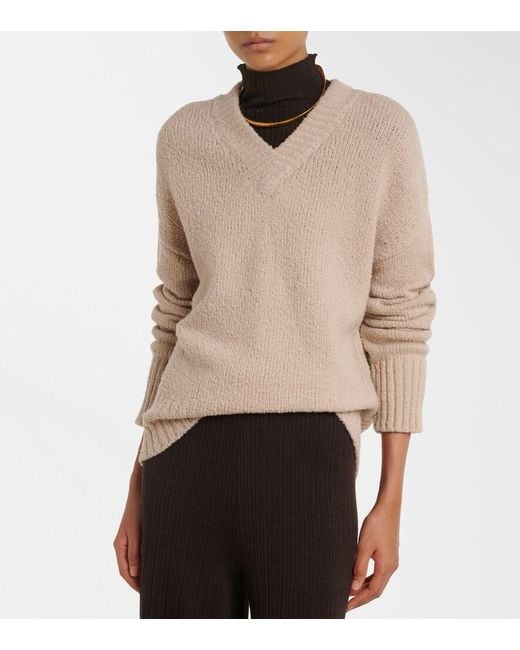 Agnona Natural Wool Sweater