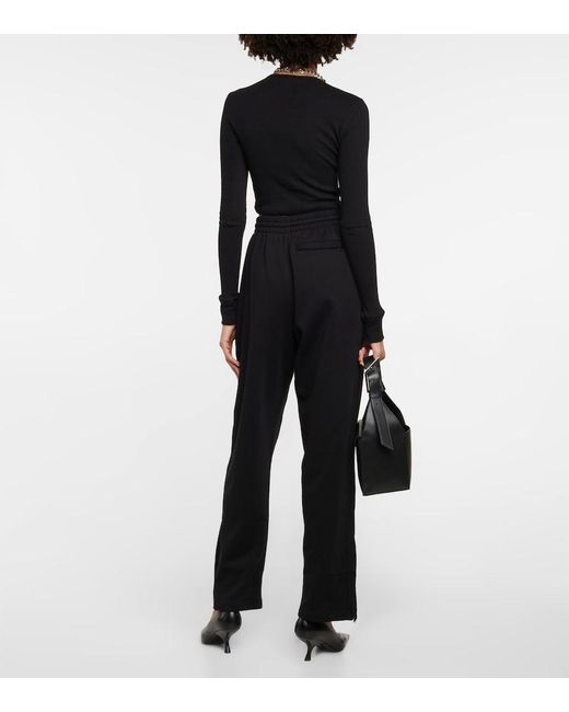 Wardrobe NYC Black X Hailey Bieber Hb Cotton Fleece Sweatpants