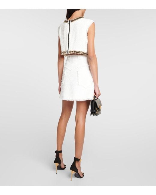 Balmain White Skirts
