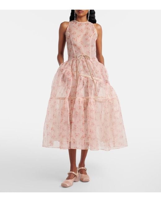 Pumps Ballet Runner di Simone Rocha in Pink