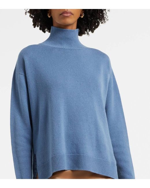 Max Mara Blue Marta Wool And Cashmere Sweater