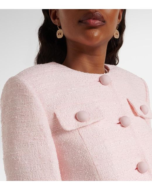 Valentino Pink Tweed Jacket