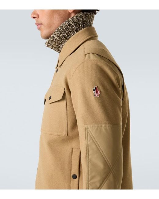 Camicia Apres Ski di Moncler in Natural da Uomo