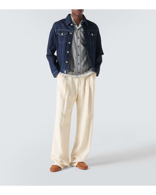 Camisa bowling Hibbert de algodon floral Orlebar Brown de hombre de color Gray