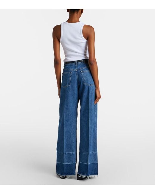 Jeans Anchos Givenchy de color Blue
