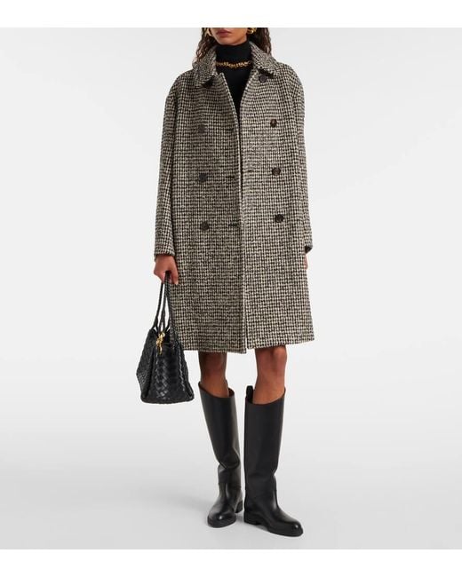 Abrigo Cruzado Alessia Max Mara de color Gray