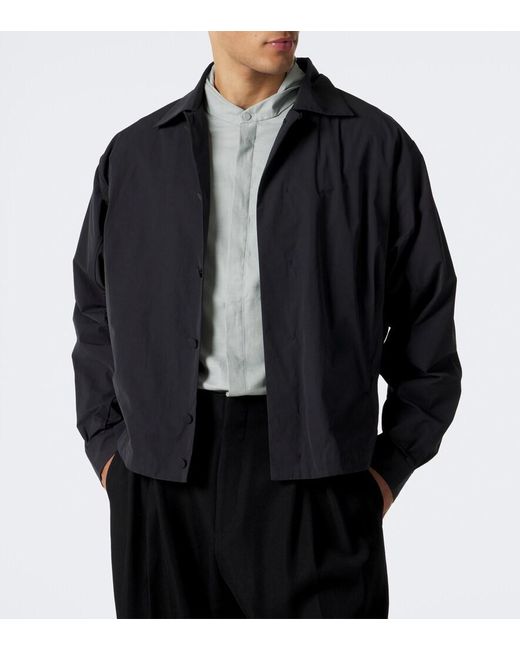 Kiko Kostadinov Blue Kippel Technical Blouson Jacket for men