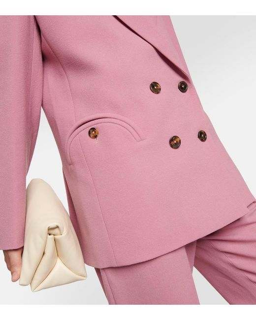 Blazé Milano Pink Blazer Cool & Easy aus Wolle