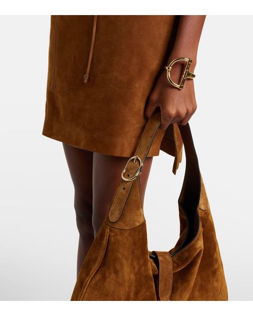 Gucci Metallic Armreif Half Horsebit