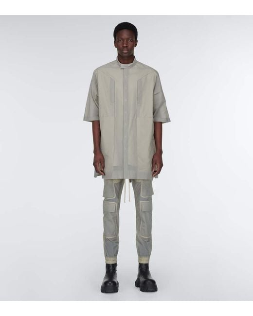 Rick Owens Natural Mastodon Cargo Pants for men