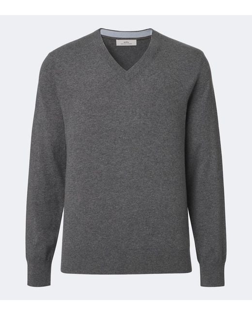 arch4 Gray Mr Harrison Cashmere Sweater for men
