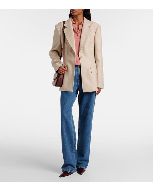 Joseph Blue Chams Straight Jeans
