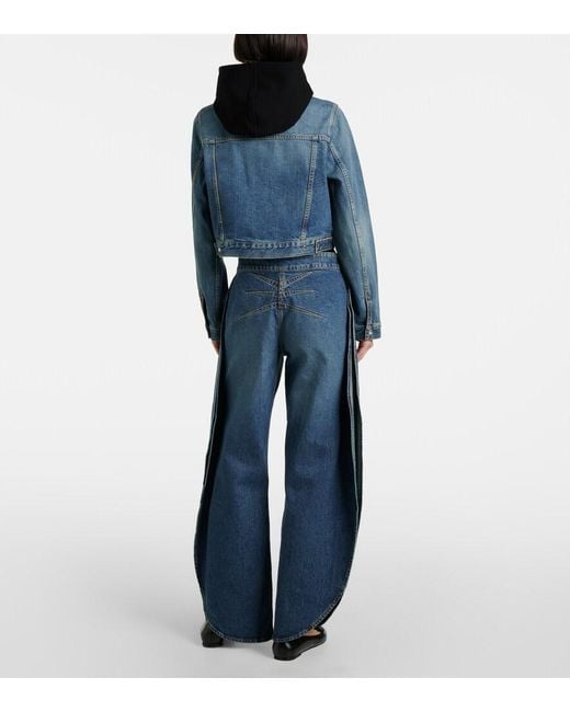 Alaïa Blue Denim Jacket