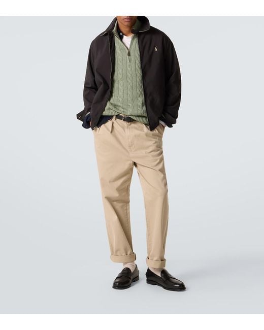 Polo Ralph Lauren Natural High-Rise Cotton Straight Chinos for men