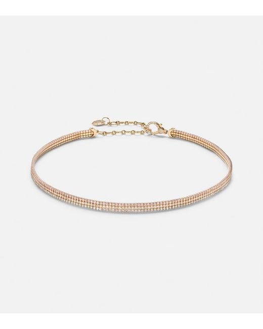 SHAY Natural 18Kt Choker With Diamonds