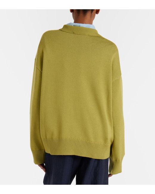 Pullover Ami De Cour di AMI in Green