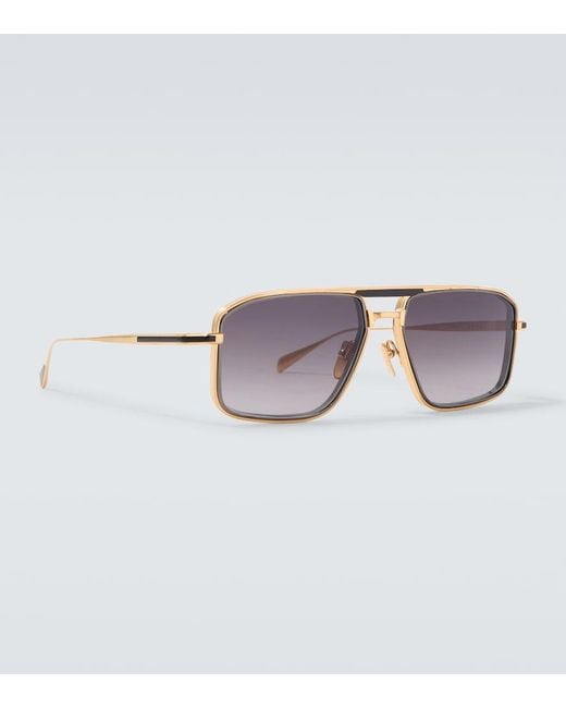 Jacques Marie Mage Aviator-Sonnenbrille Earl in Brown für Herren